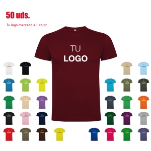 Camiseta unisex DOGO "Roly"-50 un.