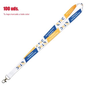 Lanyard de Sublimación Personalizado - 100 uds