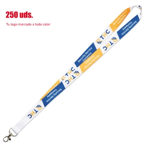 Lanyard de Sublimación Personalizado - 250 uds